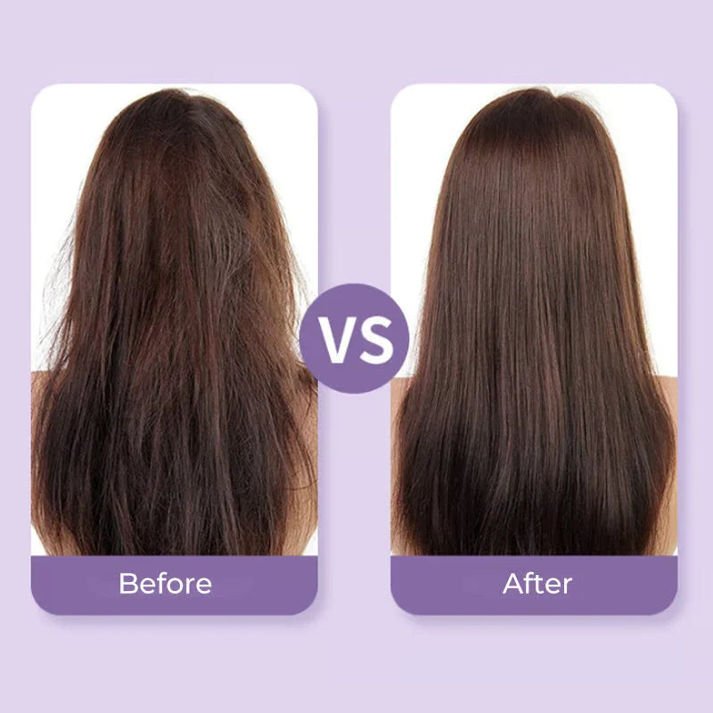 Peina & Brilla™ – Pack 2 Cepillos Alisadores Portátiles Antifrizz con brillo de salón