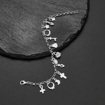 Amatista™ — Pulsera de Plata 925 con 13 Amuletos (2x1 Limitado) TT