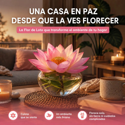 Semillas de Loto de Taza 🌸 — Elimina el mal humor en casa sin decirle nada a nadie