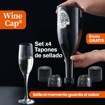 WineCap®: El secreto detrás de un vino siempre fresco