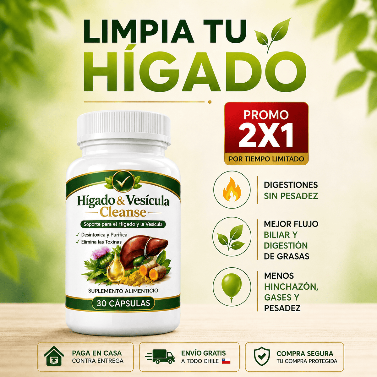 Cleanse Digestión liviana